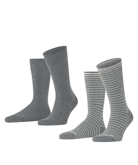 Мужские носки 2 пары Burlington Everyday Stripe Бренд Burlington