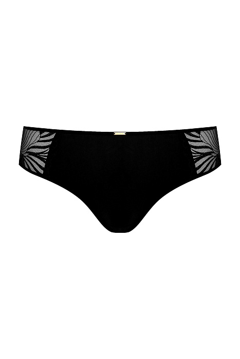 Трусы слипы с вышивкой и кружевом Бренд Chantelle
