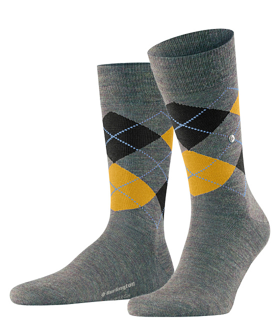 Мужские носки Burlington Melange Edinburgh Бренд Burlington