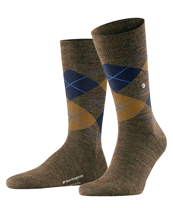 Мужские носки Burlington Melange Edinburgh Бренд Burlington