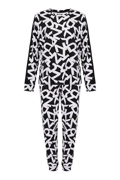 Домашний костюм с брюками-джоггерами Бренд DKNY