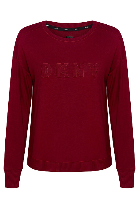 Свитшот с логотипом бренда Бренд DKNY